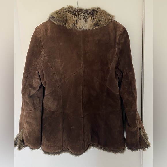 Faux Shearling Simon Chang Coat - Picture 3 of 3